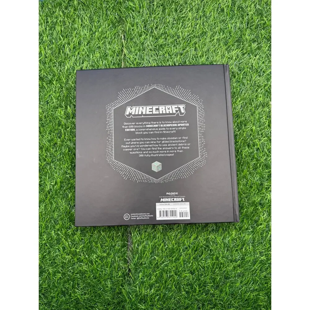 2021Mojang Minecraft Blockopedia Update EditionHardback StrategyGuide